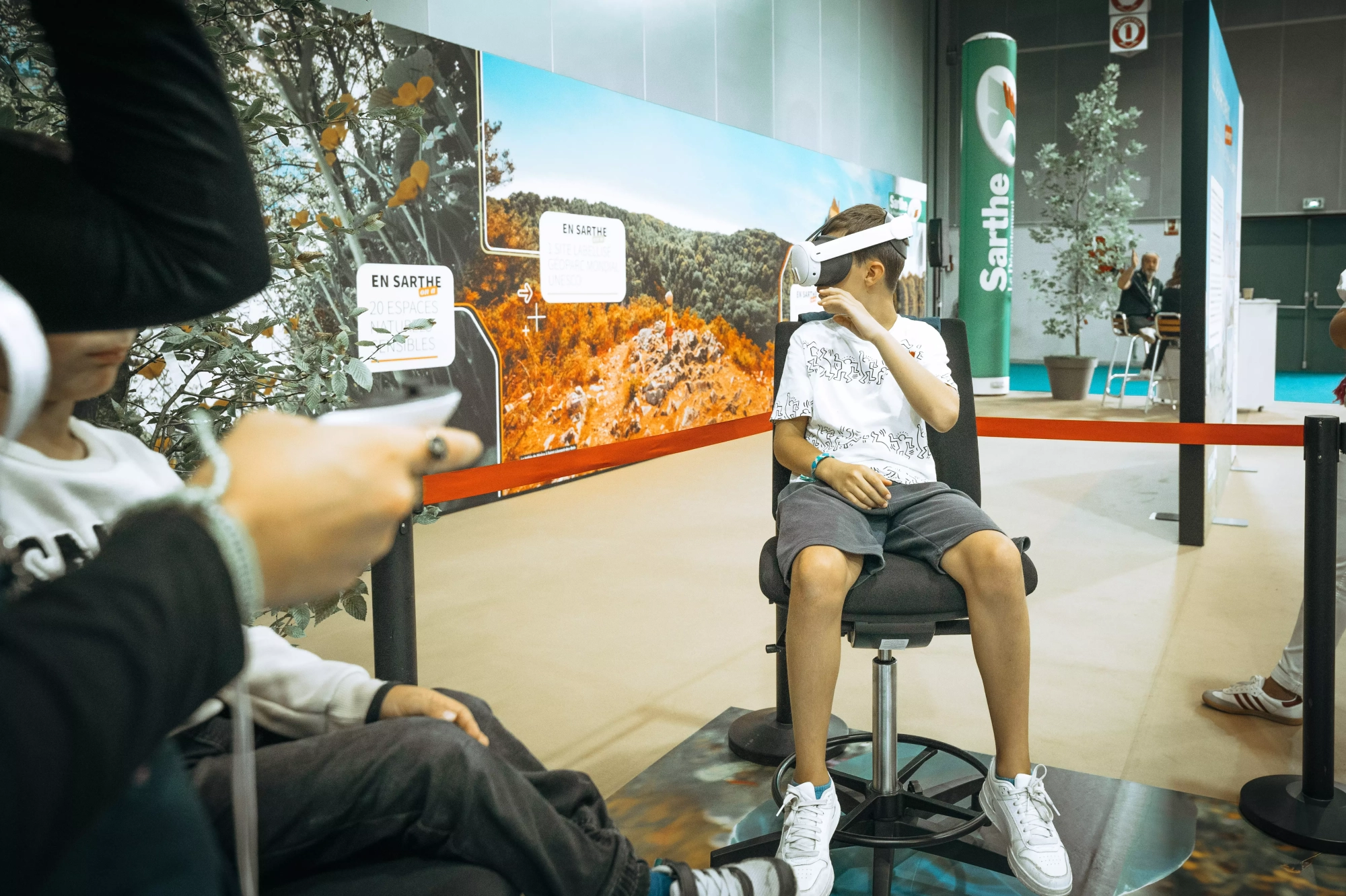 Expérience immersive avec réalité virtuelle